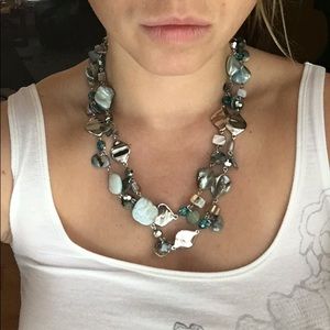 Lia Sophia Gemstone Necklace